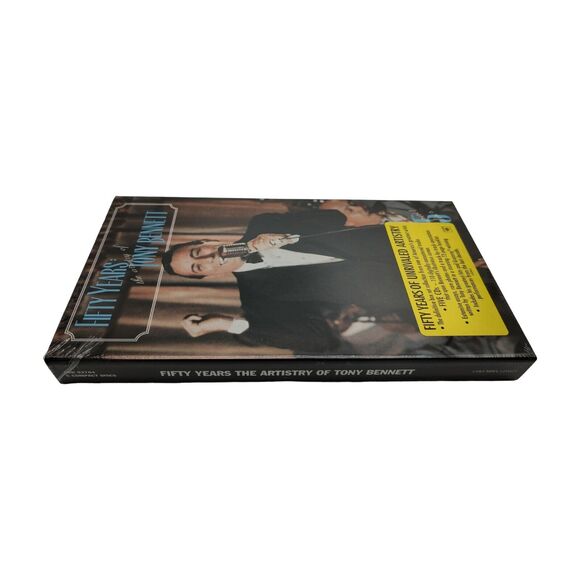 Sealed 5 CD Box Set Fifty Years Artistry of Tony Bennett with 72 Page Booklet - Picture 3 of 6
